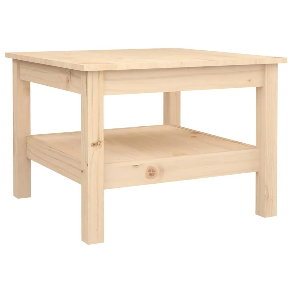 Coffee Table 55x55x40 cm Solid Wood Pine 814269