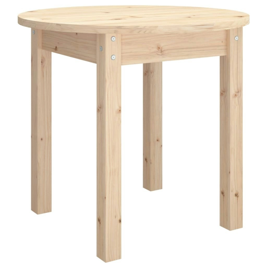 Coffee Table Ã˜ 45x40 cm Solid Wood Pine 822332