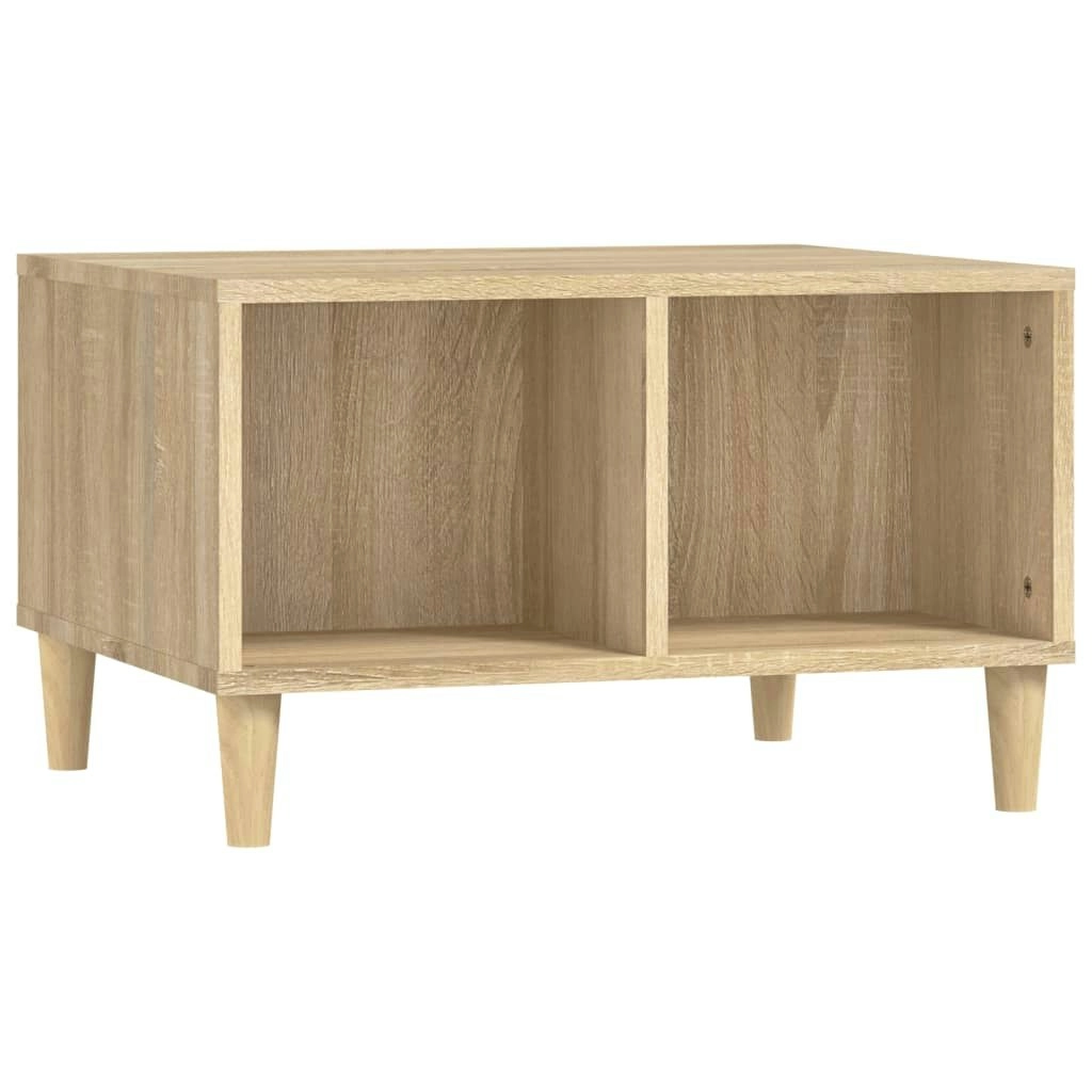 Coffee Table Sonoma Oak 60x50x36.5 cm Engineered Wood 821031