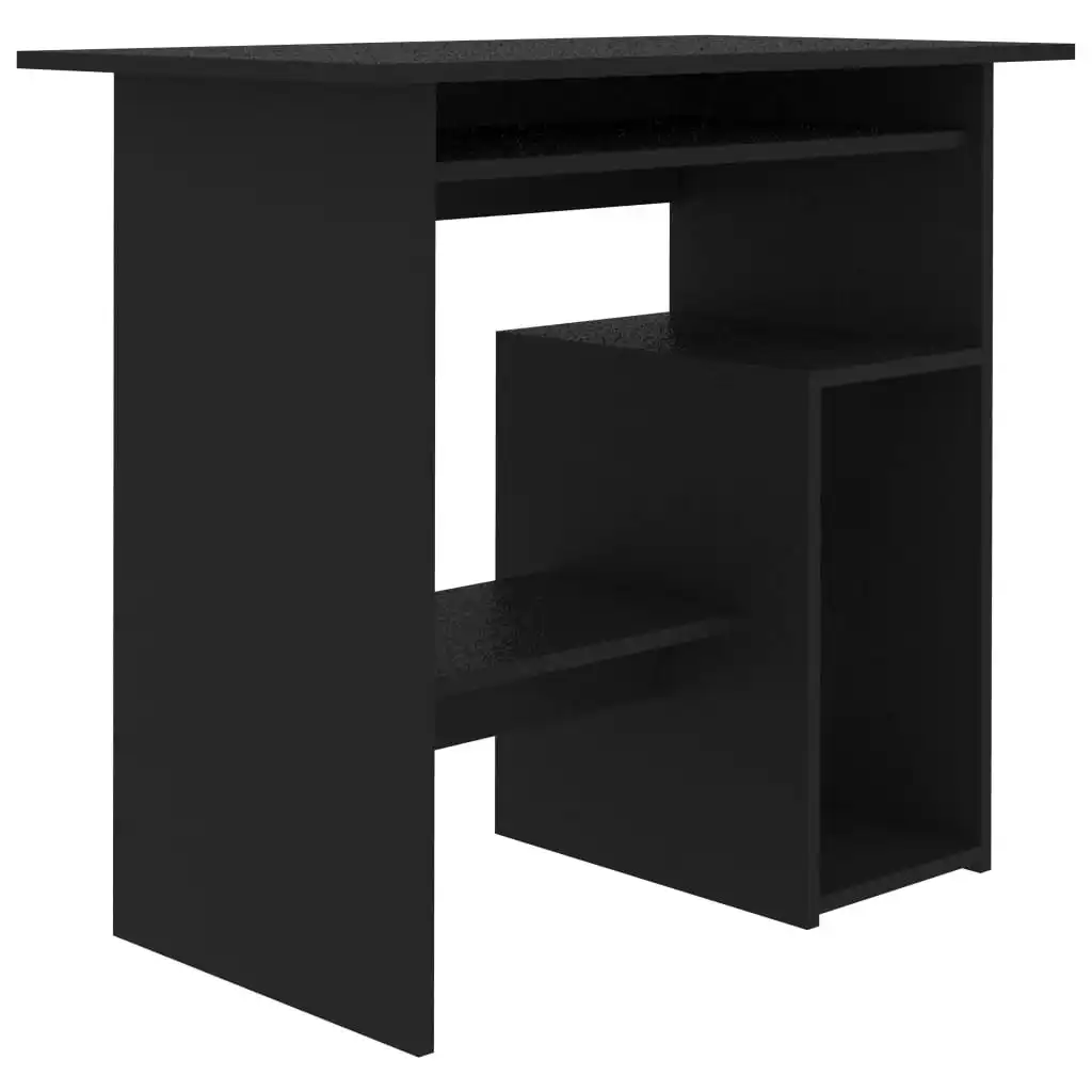 Desk Black 80x45x74 cm Engineered Wood 801365