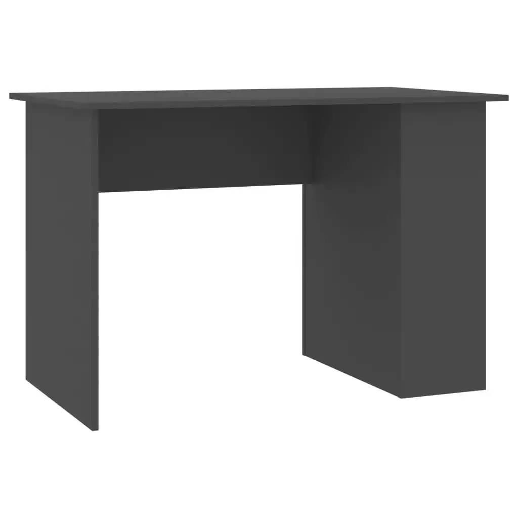 Desk Grey 110x60x73 cm Engineered Wood 800578