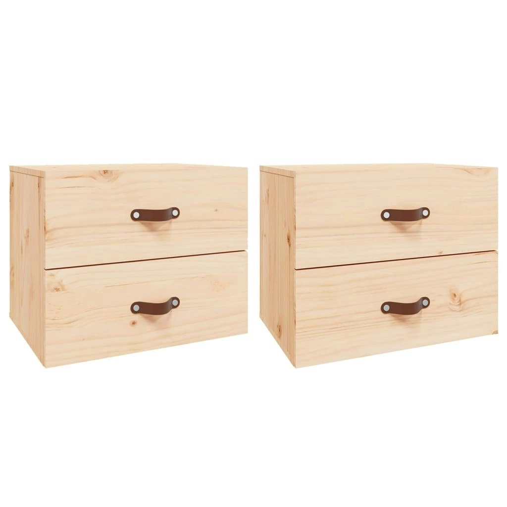 Wall-mounted Bedside Cabinets 2 pcs 50x36x40 cm 820977