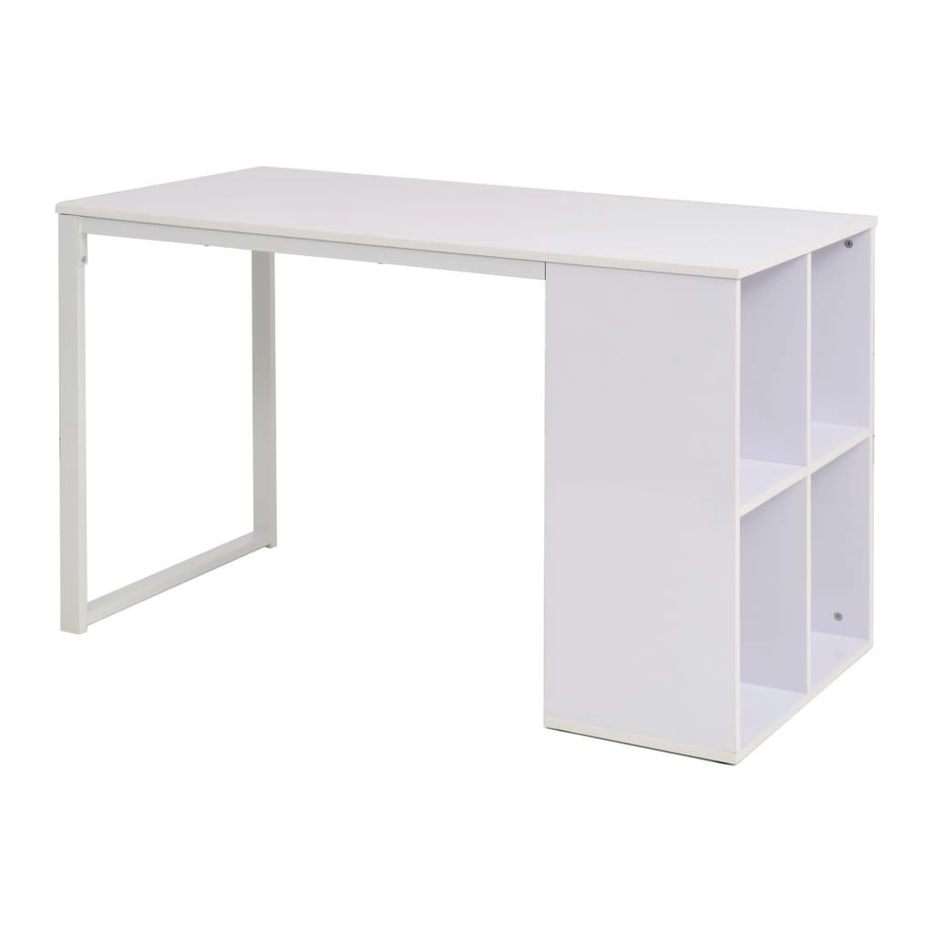 Writing Desk 120x60x75 cm White 245721