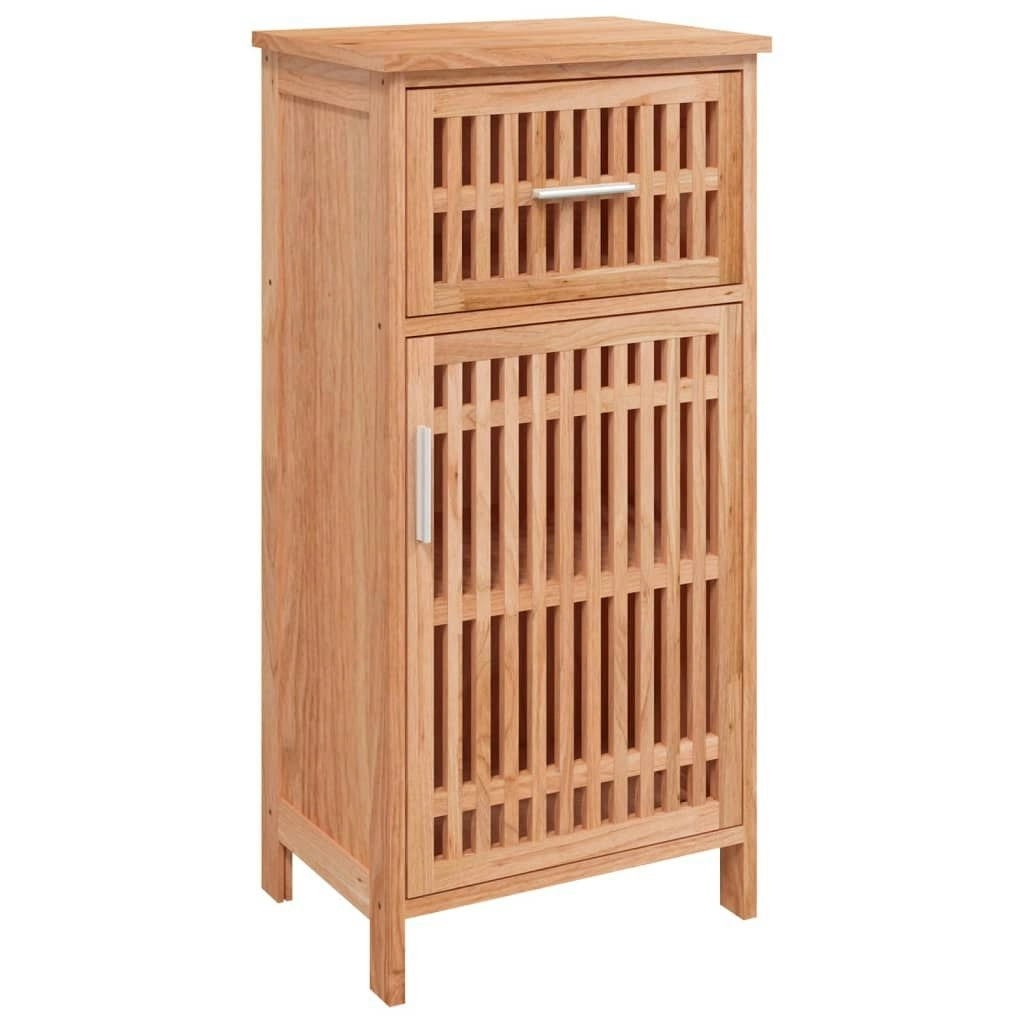 Bathroom Cabinet 42x29x82 cm Solid Wood Walnut 350354