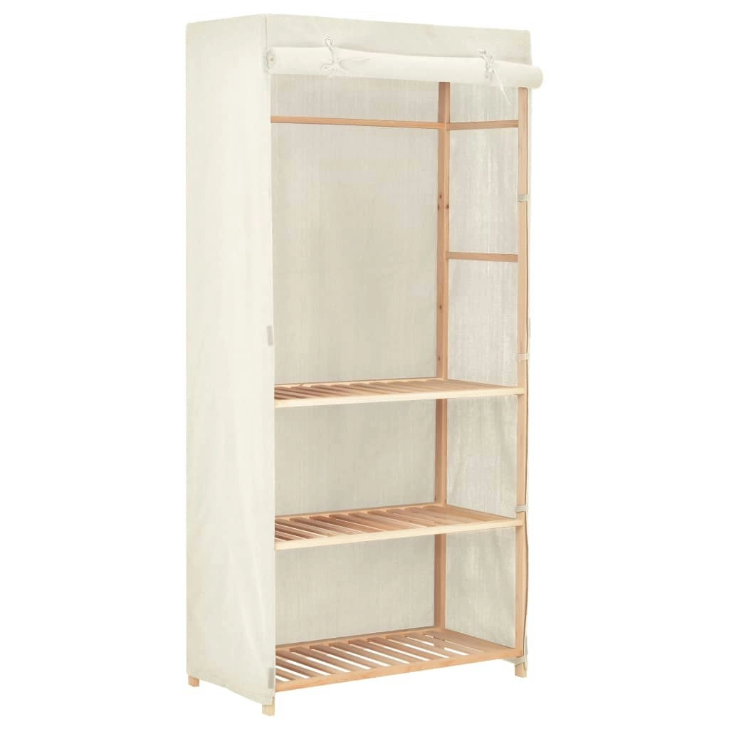 3-Tier Clothes Wardrobe 79x40x170 cm 247107