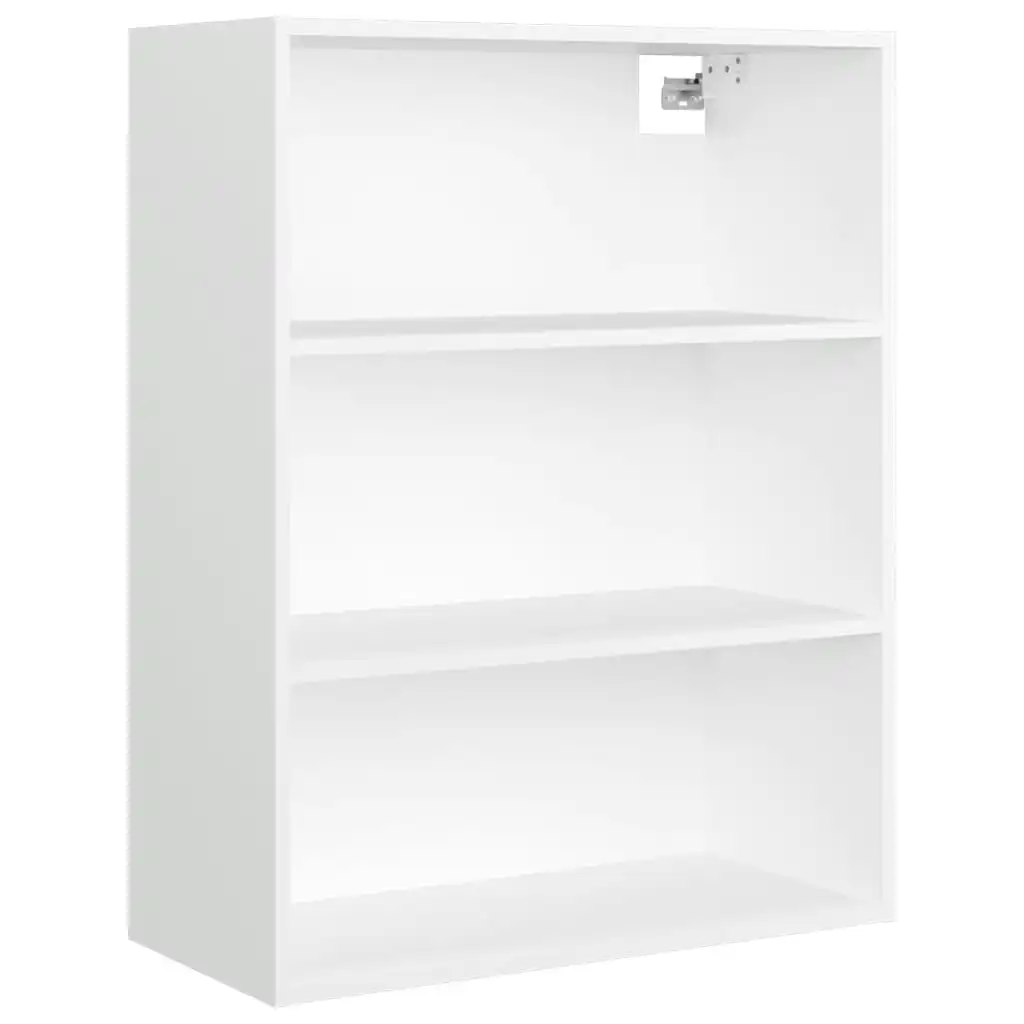 Hanging Wall Cabinet White 69.5x32.5x90 cm 812312