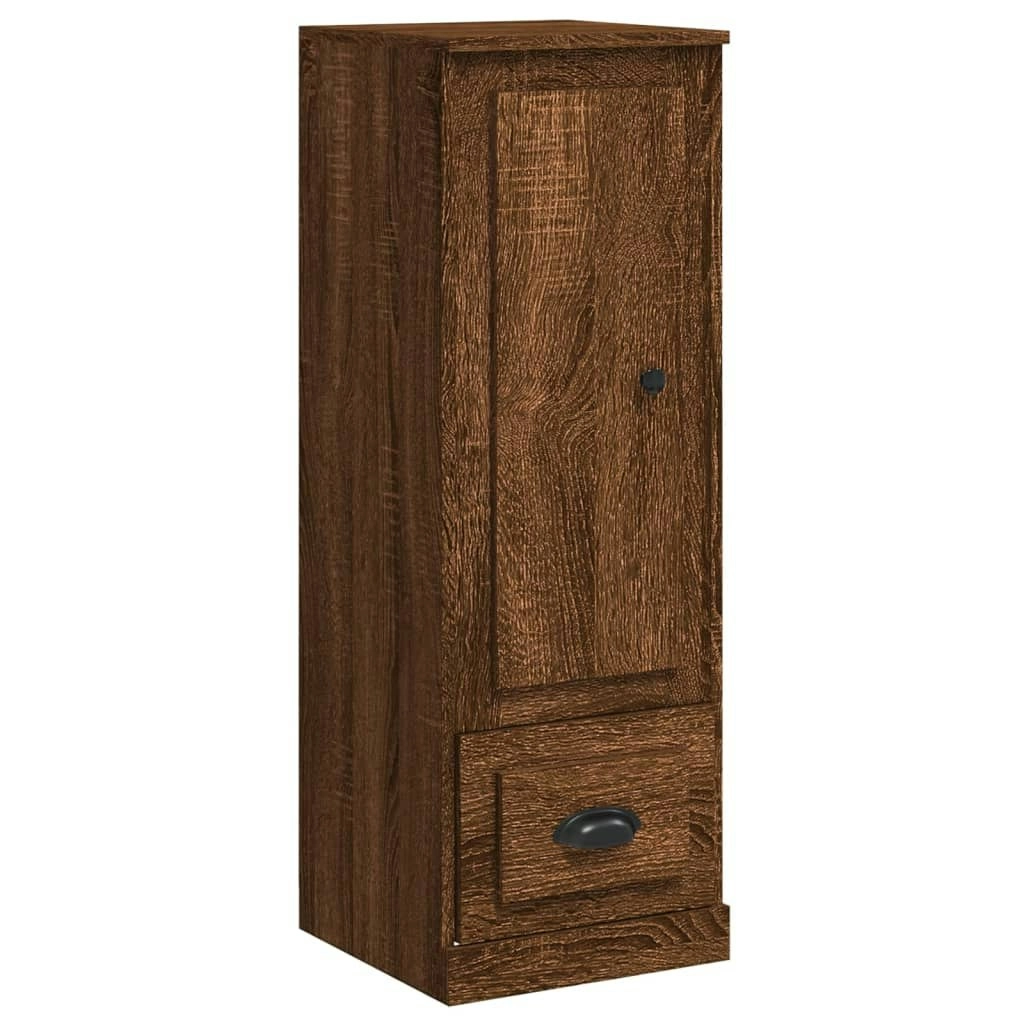 Highboard Brown Oak 36x35.5x103.5 cm Engineered Wood 816311