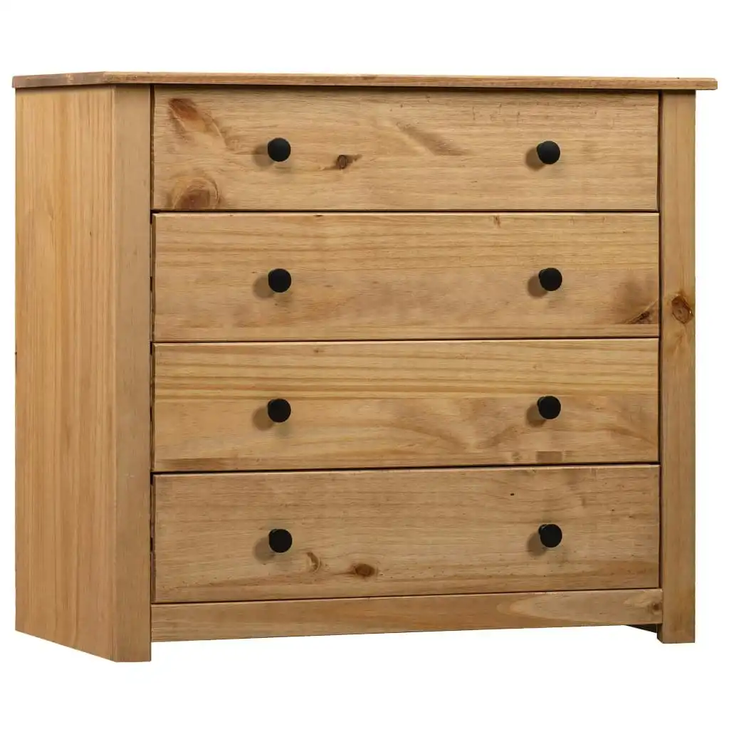 Side Cabinet 80x40x73 cm Pine Panama Range 282658