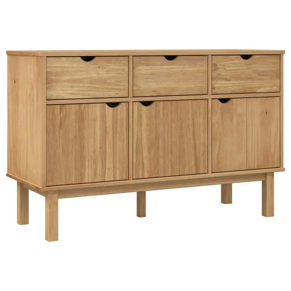 Sideboard OTTA 114x43x73.5 cm Solid Wood Pine 351297