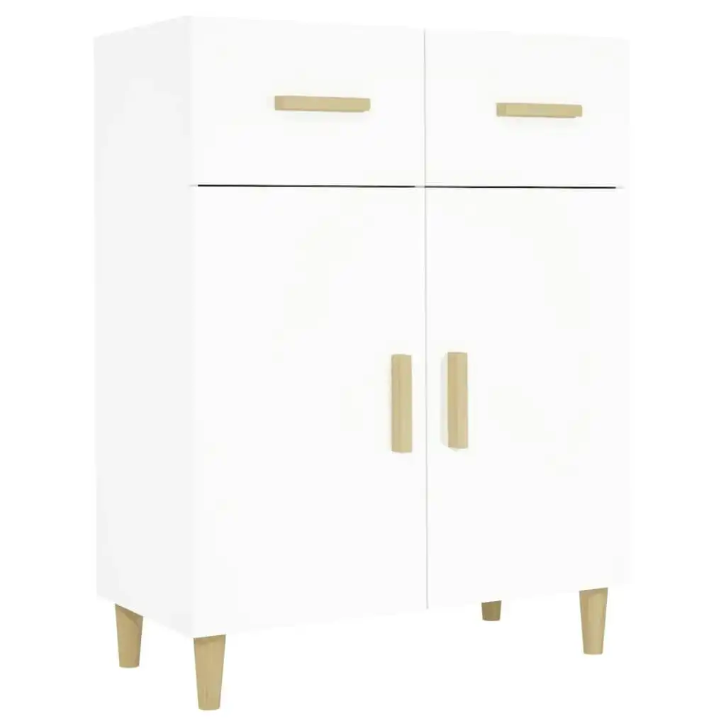 Sideboard White 69.5x34x89 cm Engineered Wood 812186