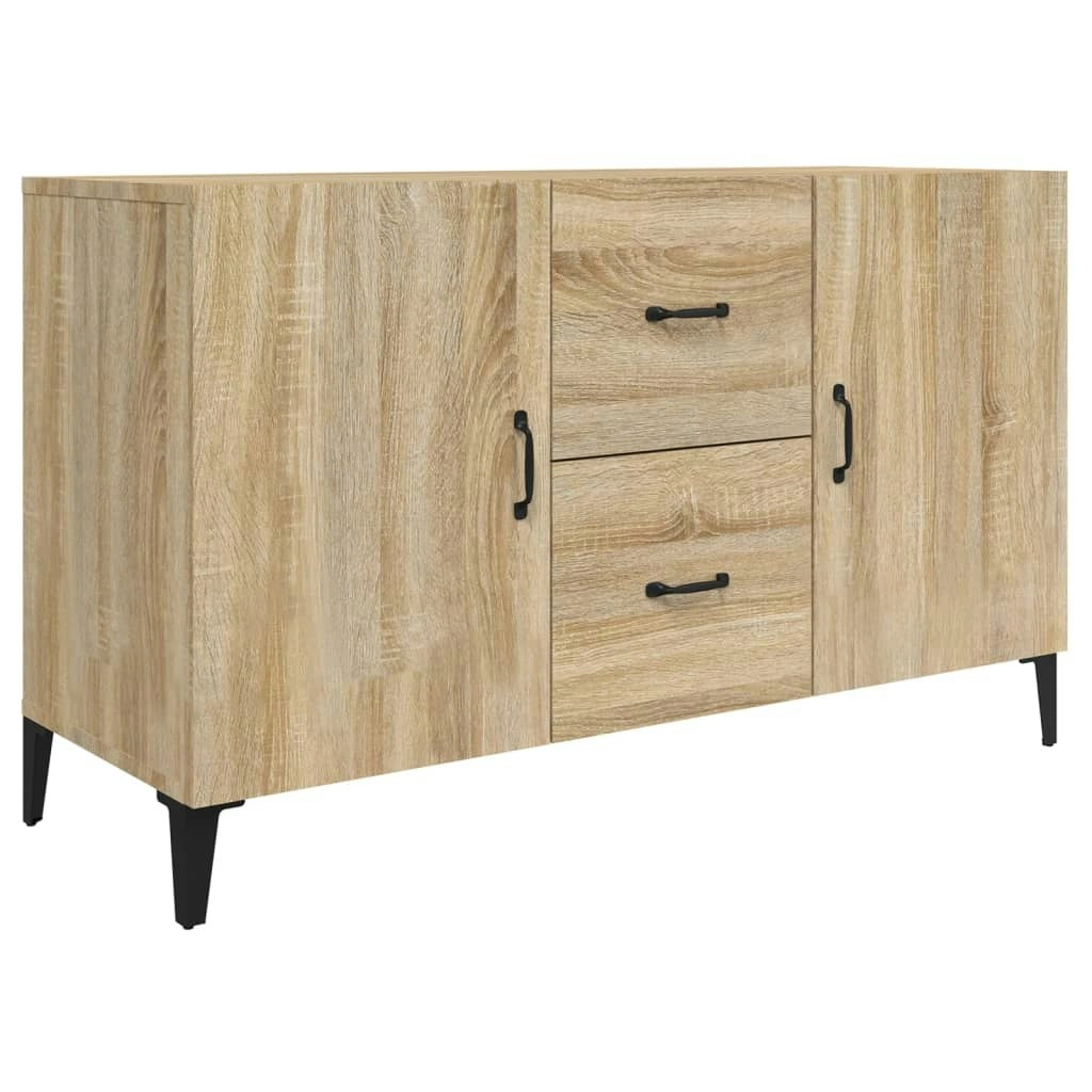 Sideboard Sonoma Oak 100x36x60 cm Engineered Wood 812522