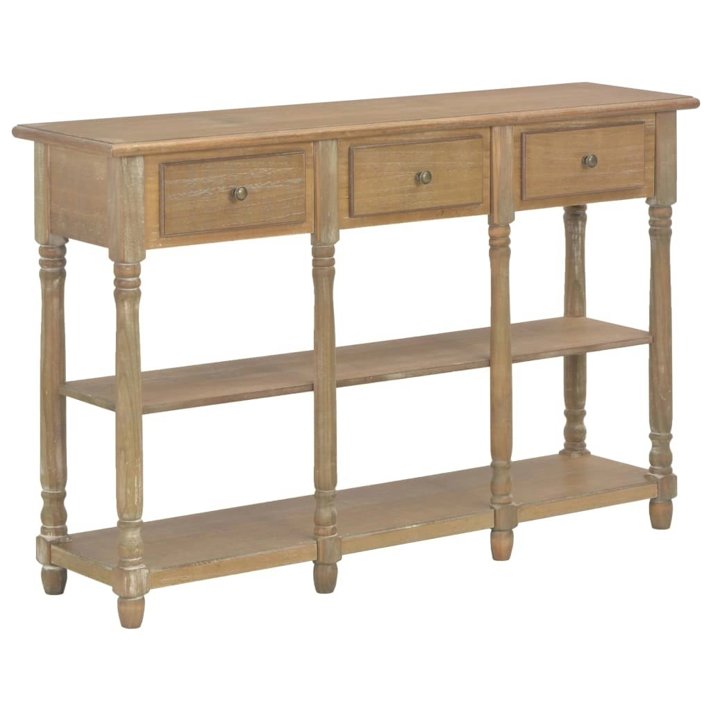 Console Table 110x30x76cm Engineered Wood 354328