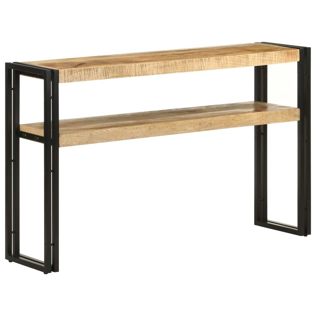 Console Table 120x30x75 cm Rough Mango Wood 321099