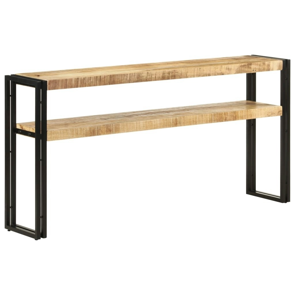 Console Table 150x30x75 cm Rough Mango Wood 321102