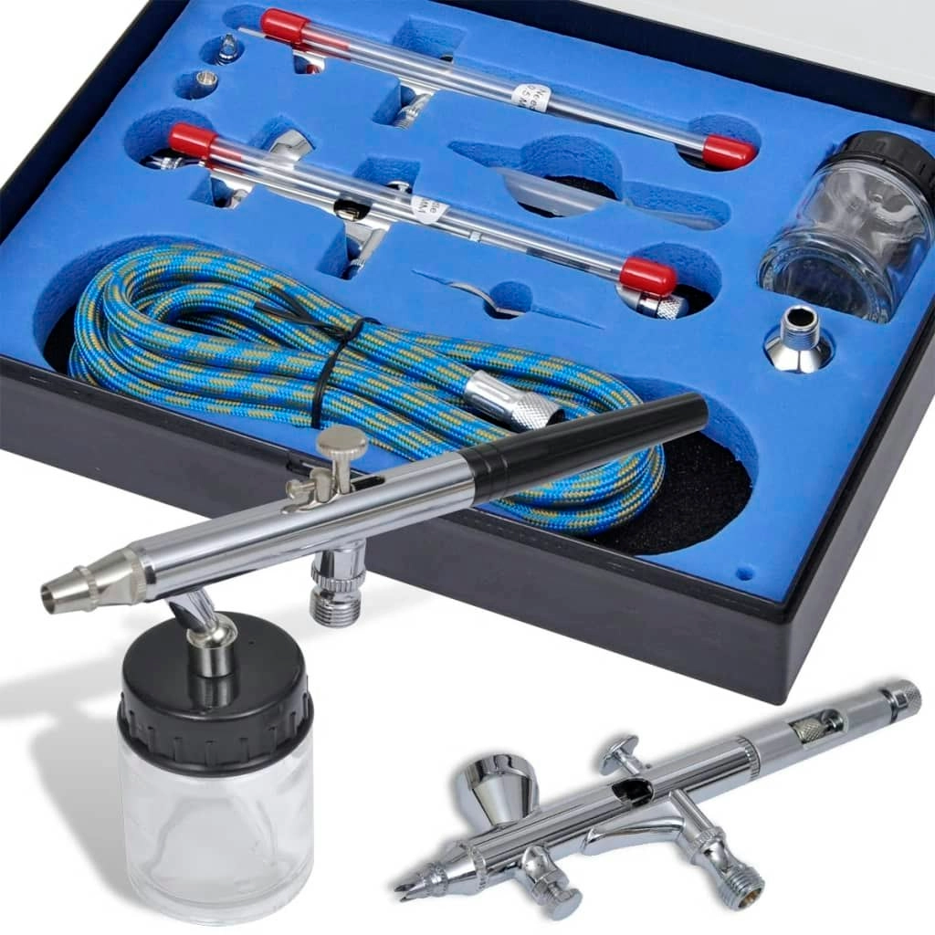 Airbrush Set with 2 Spray Guns 141518