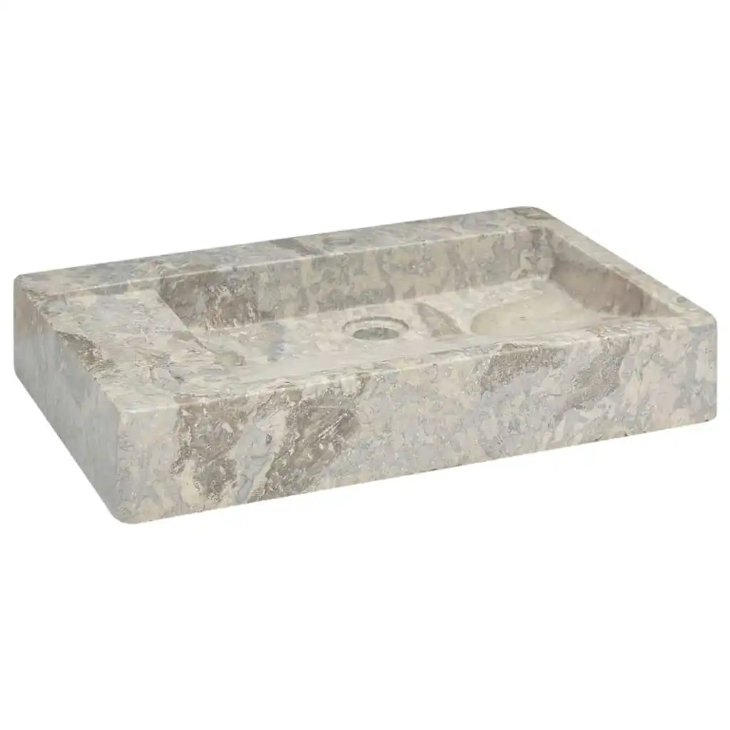 Sink Grey 58x39x10 cm Marble 149161