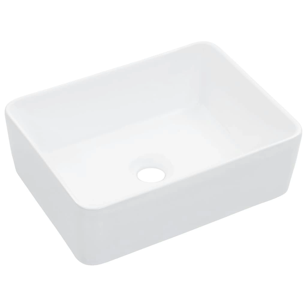 Wash Basin 40x30x13 cm Ceramic White 143919