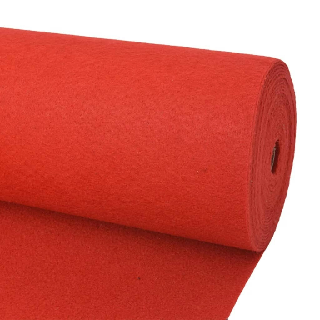 Exhibition Carpet Plain 1x24 m Red 30081