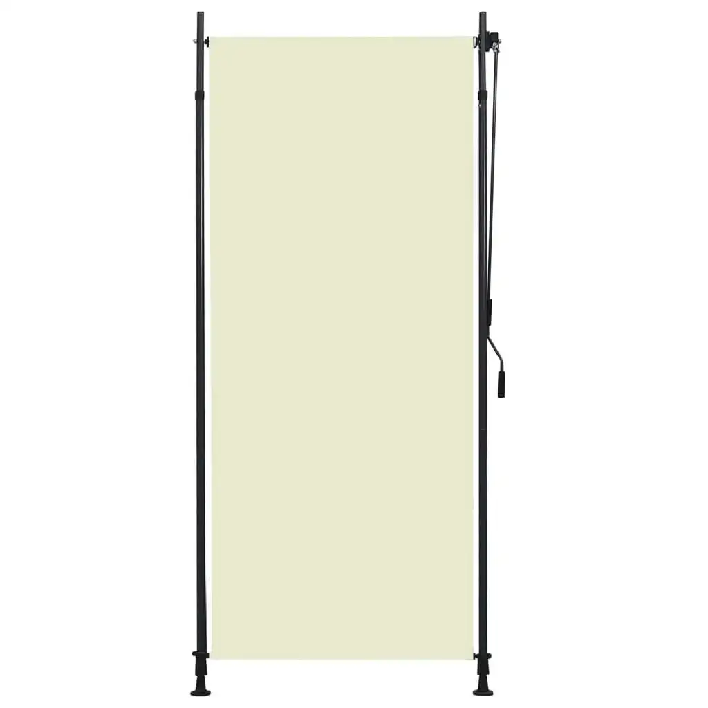 Outdoor Roller Blind 100x270 cm Cream 145939