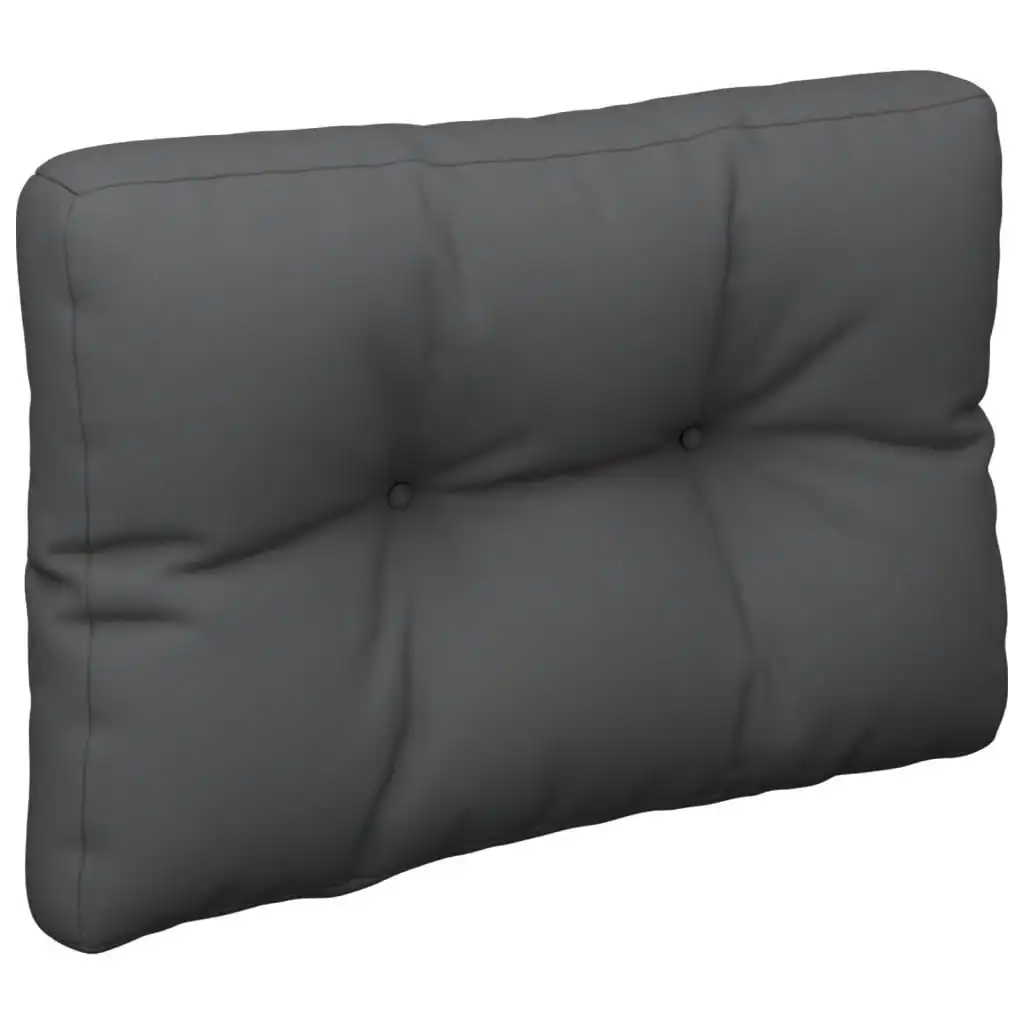 Pallet Cushion Anthracite 60x40x12 cm Fabric 315232