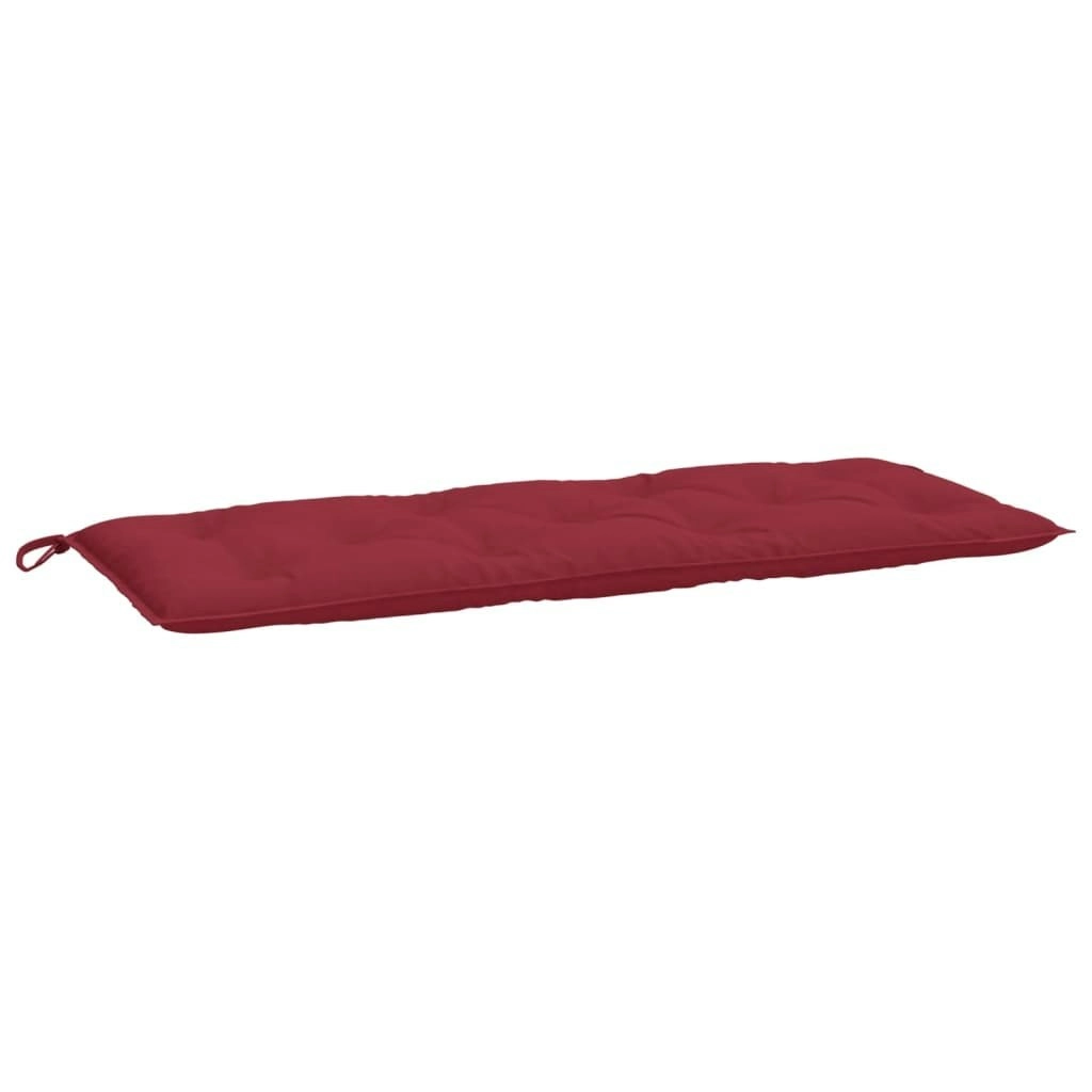 Garden Bench Cushion Wine Red 120x50x7 cm Oxford Fabric 314953