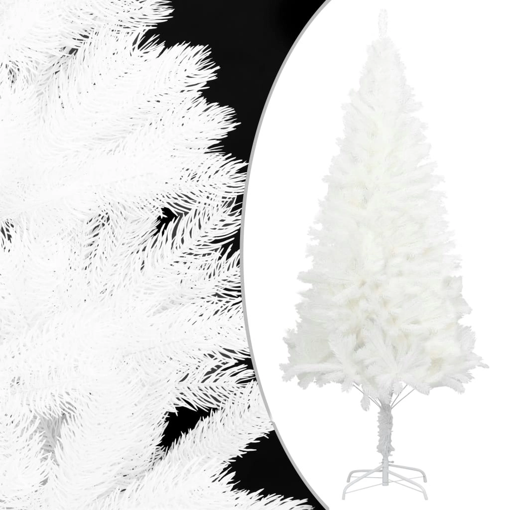 Artificial Christmas Tree Lifelike Needles White 120 cm 321021