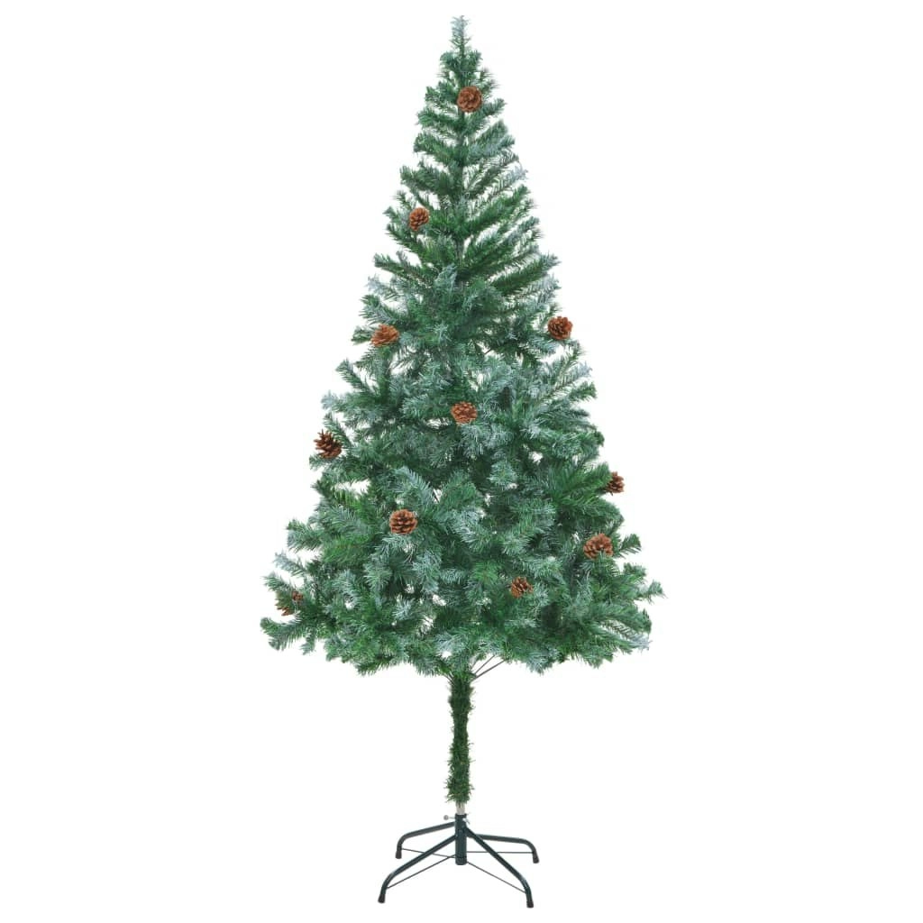 Artificial Christmas Tree with Pinecones 180 cm 60178