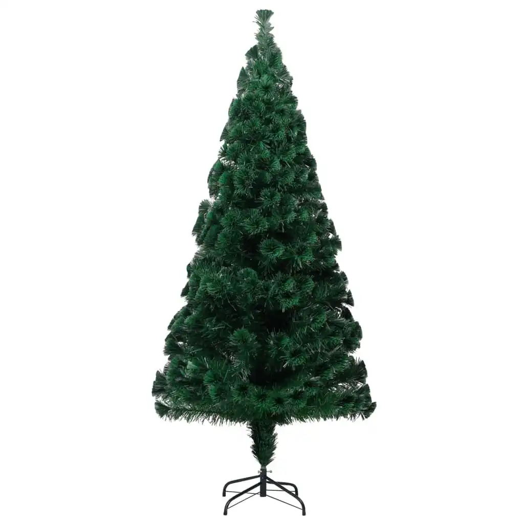 Artificial Christmas Tree with Stand Green 180 cm Fibre Optic 329062