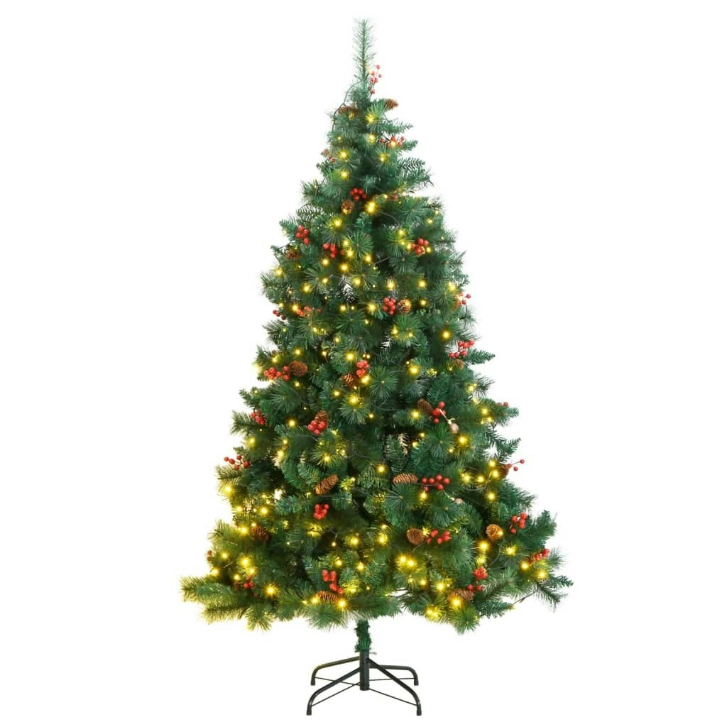 Artificial Hinged Christmas Tree 300 LEDs 180 cm 3210210