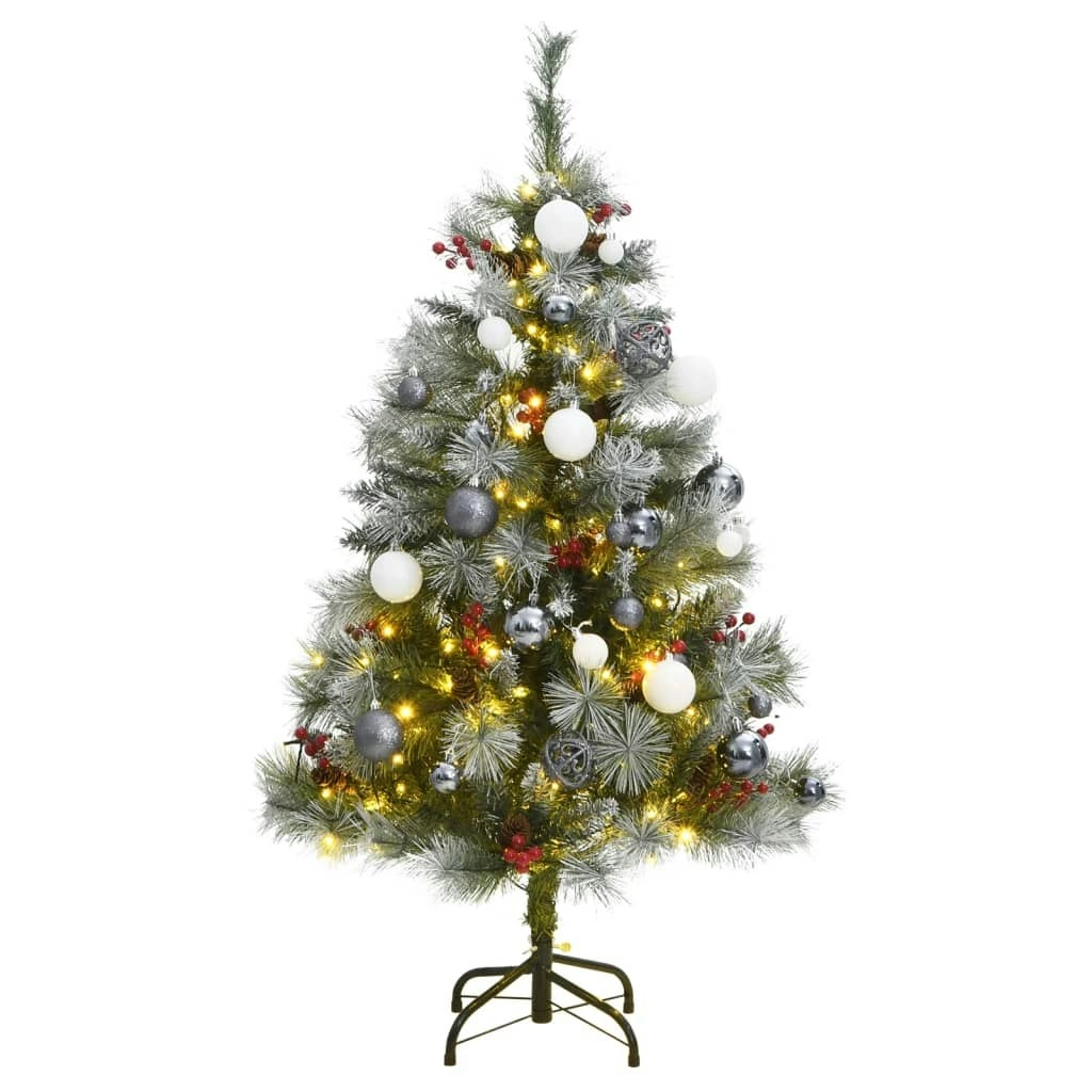 Artificial Hinged Christmas Tree with 150 LEDs & Ball Set 150 cm 3210202