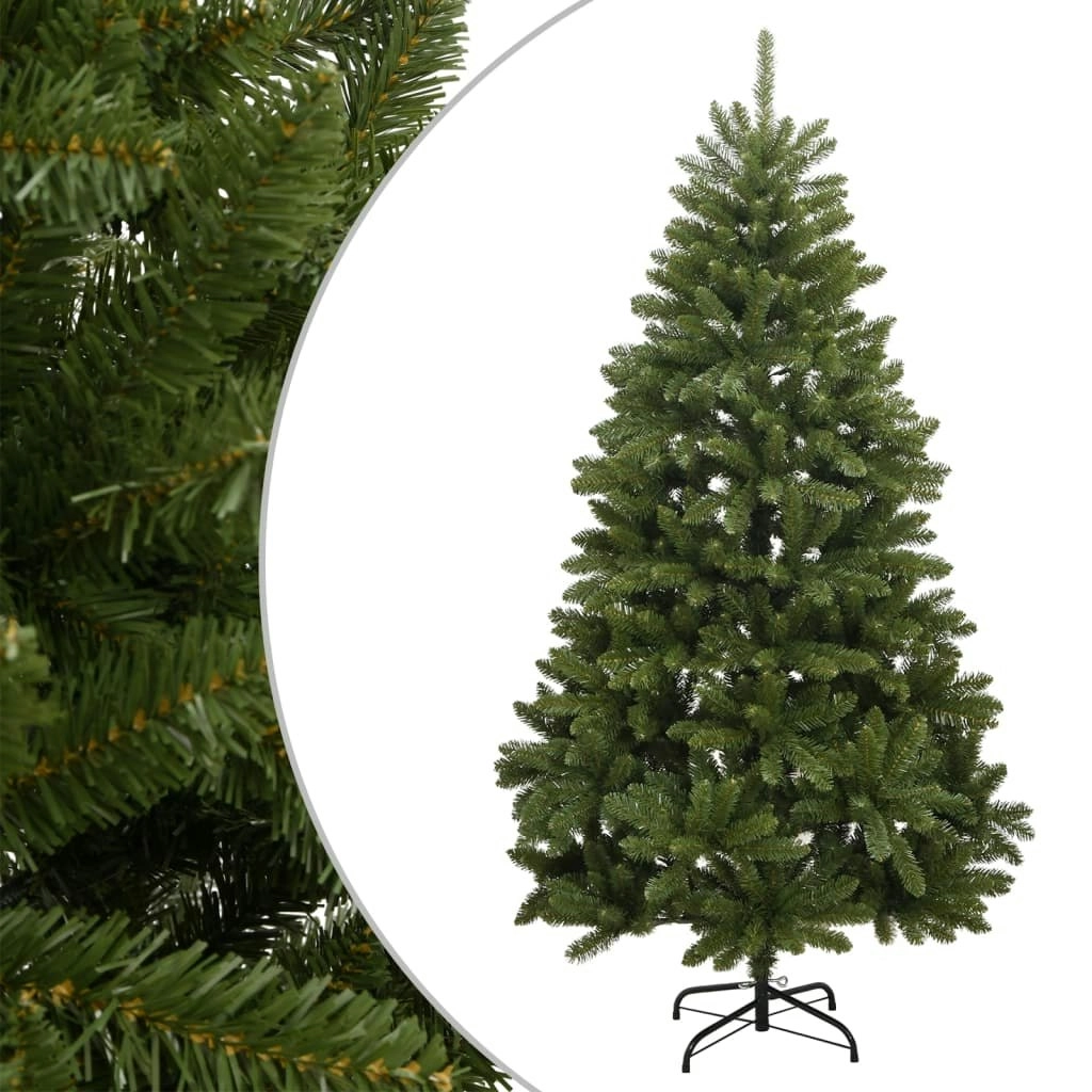 Artificial Hinged Christmas Tree with Stand Green 180 cm 357779