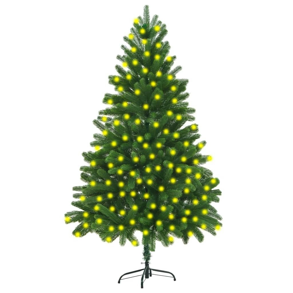 Artificial Pre-lit Christmas Tree 210 cm Green 3077470