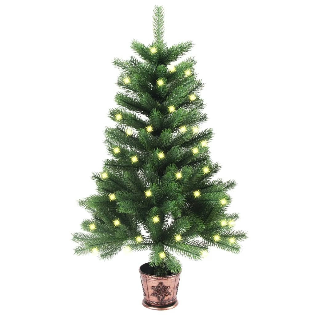 Artificial Pre-lit Christmas Tree 90 cm Green 3077466