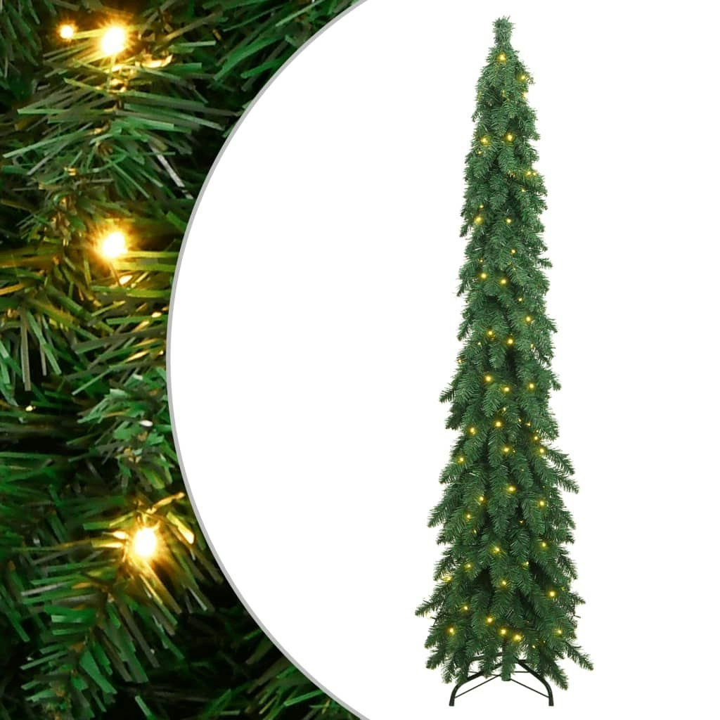 Artificial Pre-lit Christmas Tree with 100 LEDs 180 cm 357692