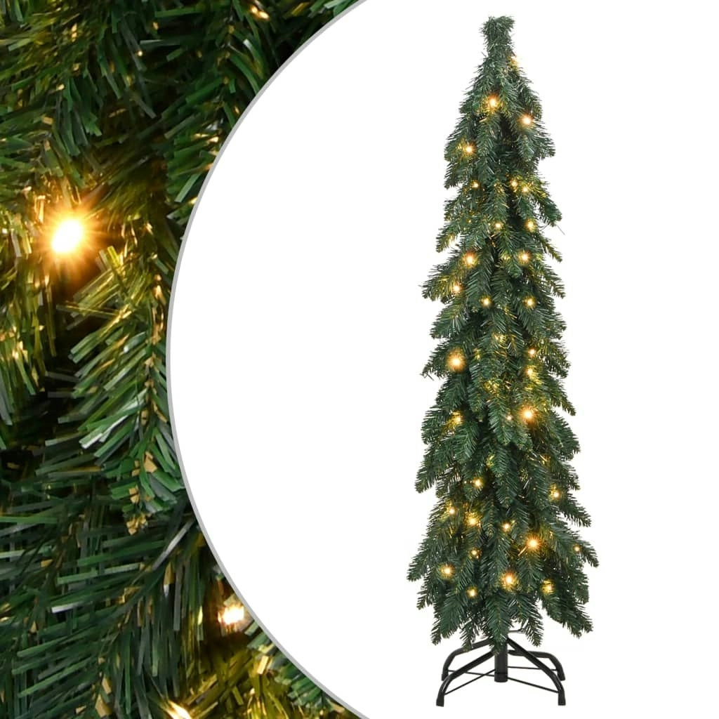 Artificial Pre-lit Christmas Tree with 80 LEDs 150 cm 357691