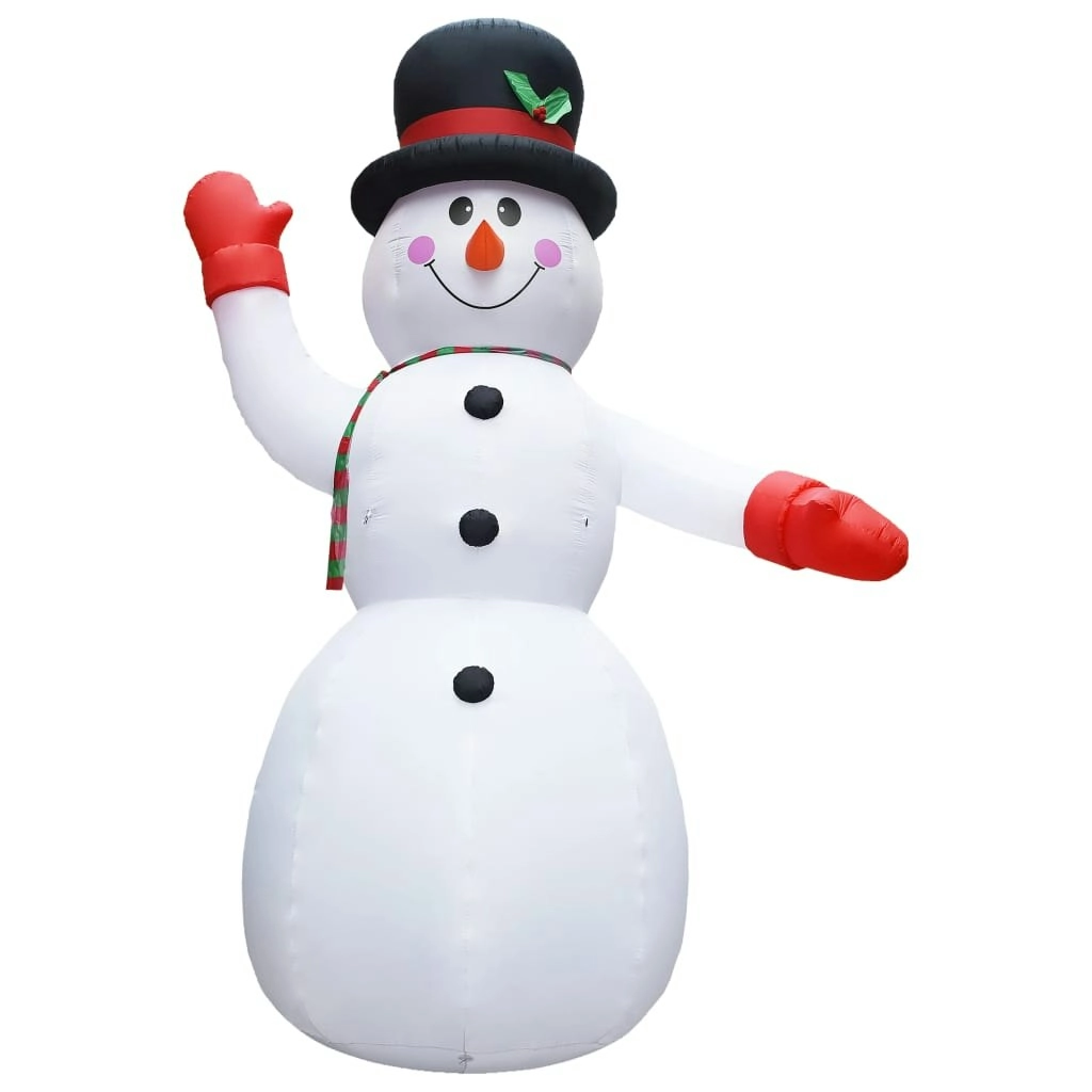 Christmas Inflatable Snowman with LED IP44 600 cm XXL 289299