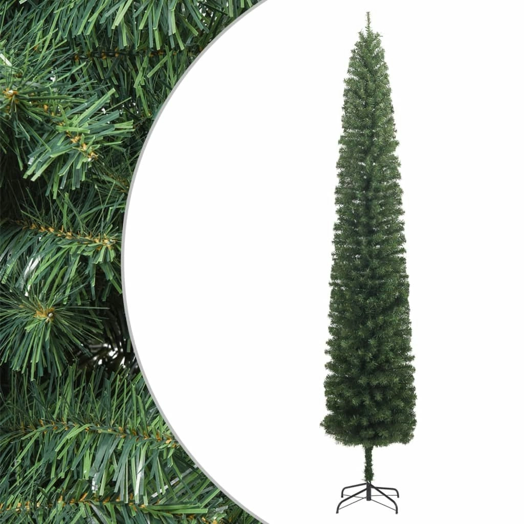 Slim Christmas Tree with Stand 300 cm PVC 357685