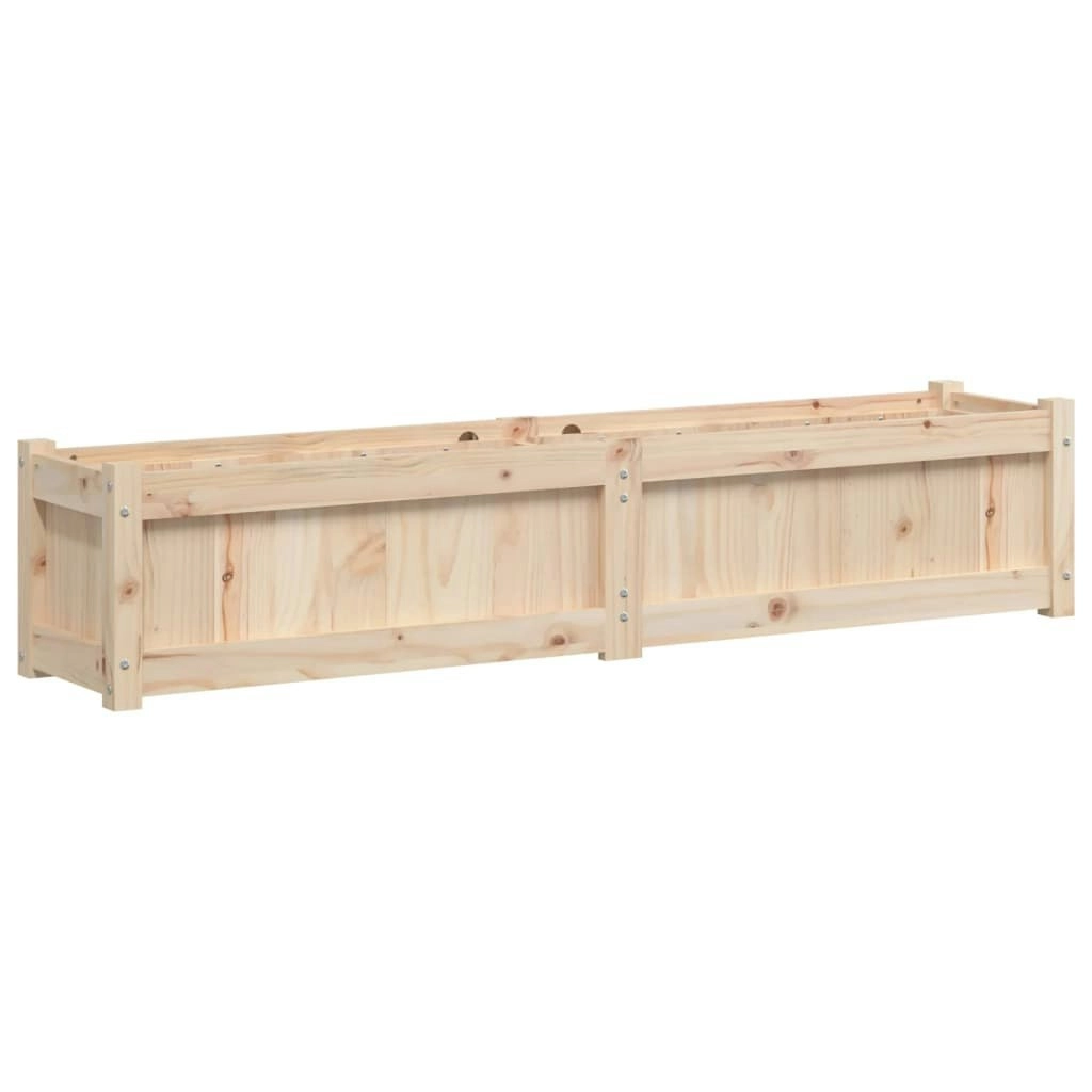 Garden Planter 150x31x31 cm Solid Wood Pine 837474