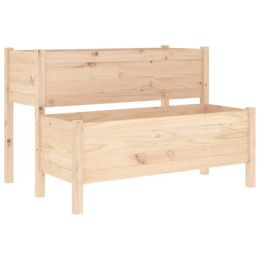 Planter 110x84x75 cm Solid Wood Pine 822262