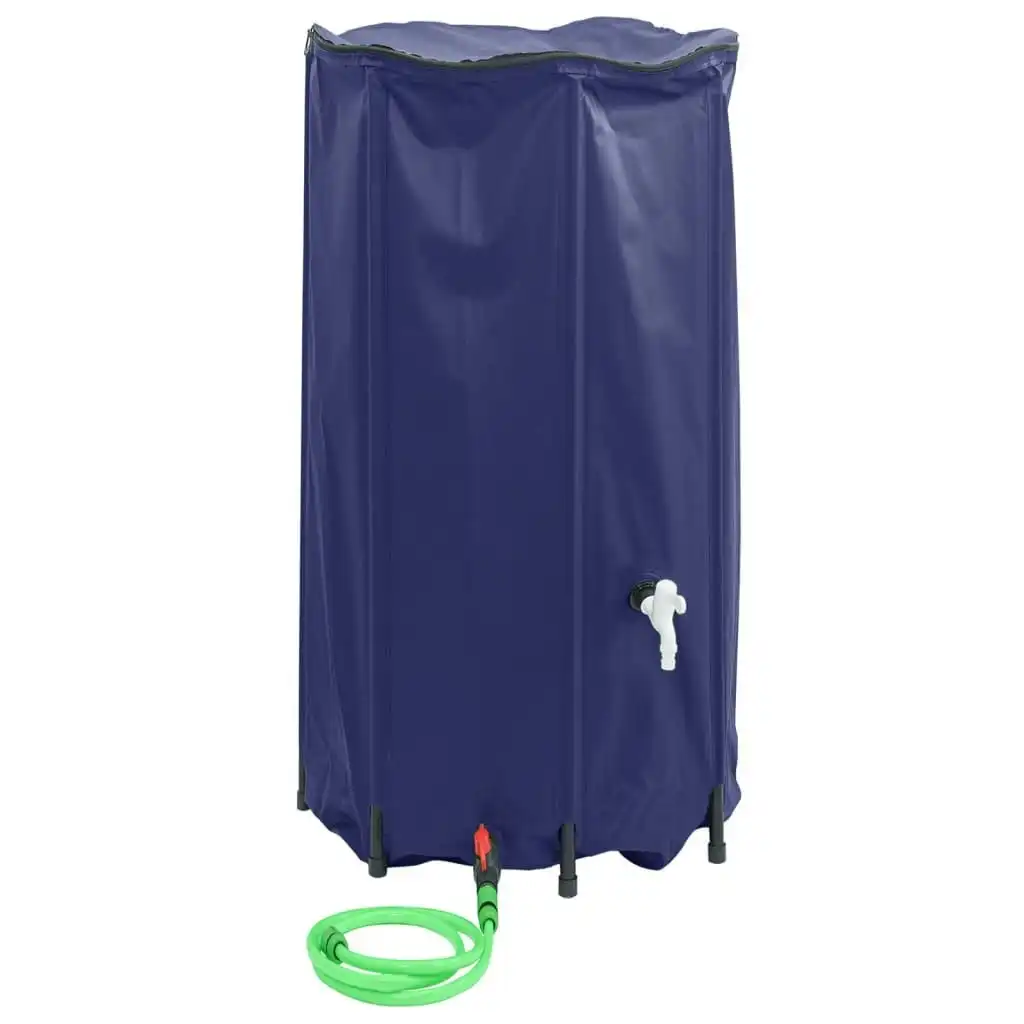 Water Tank with Tap Foldable 380 L PVC 156014