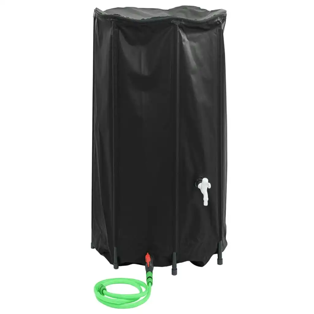 Water Tank with Tap Foldable 380 L PVC 156013