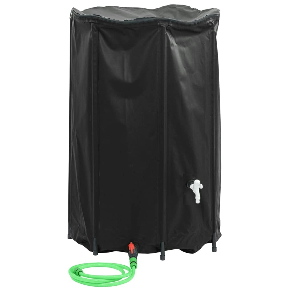 Water Tank with Tap Foldable 1000 L PVC 156001