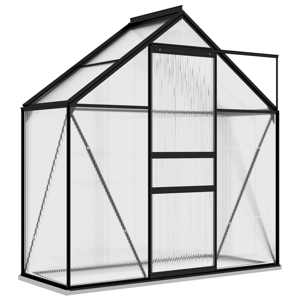 Greenhouse Anthracite Aluminium 1.33 mÂ² 312064