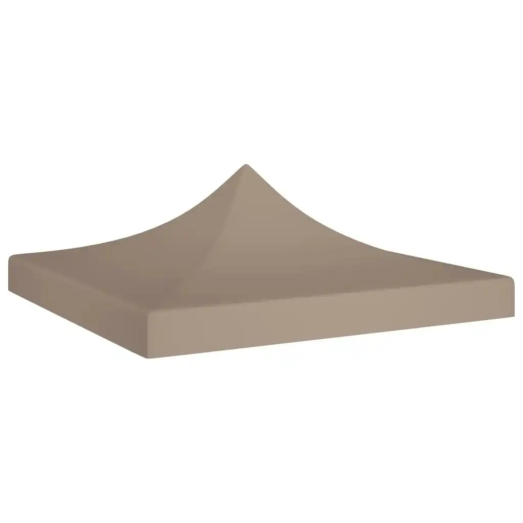 Party Tent Roof 2x2 m Taupe 270 g/mÂ² 315343