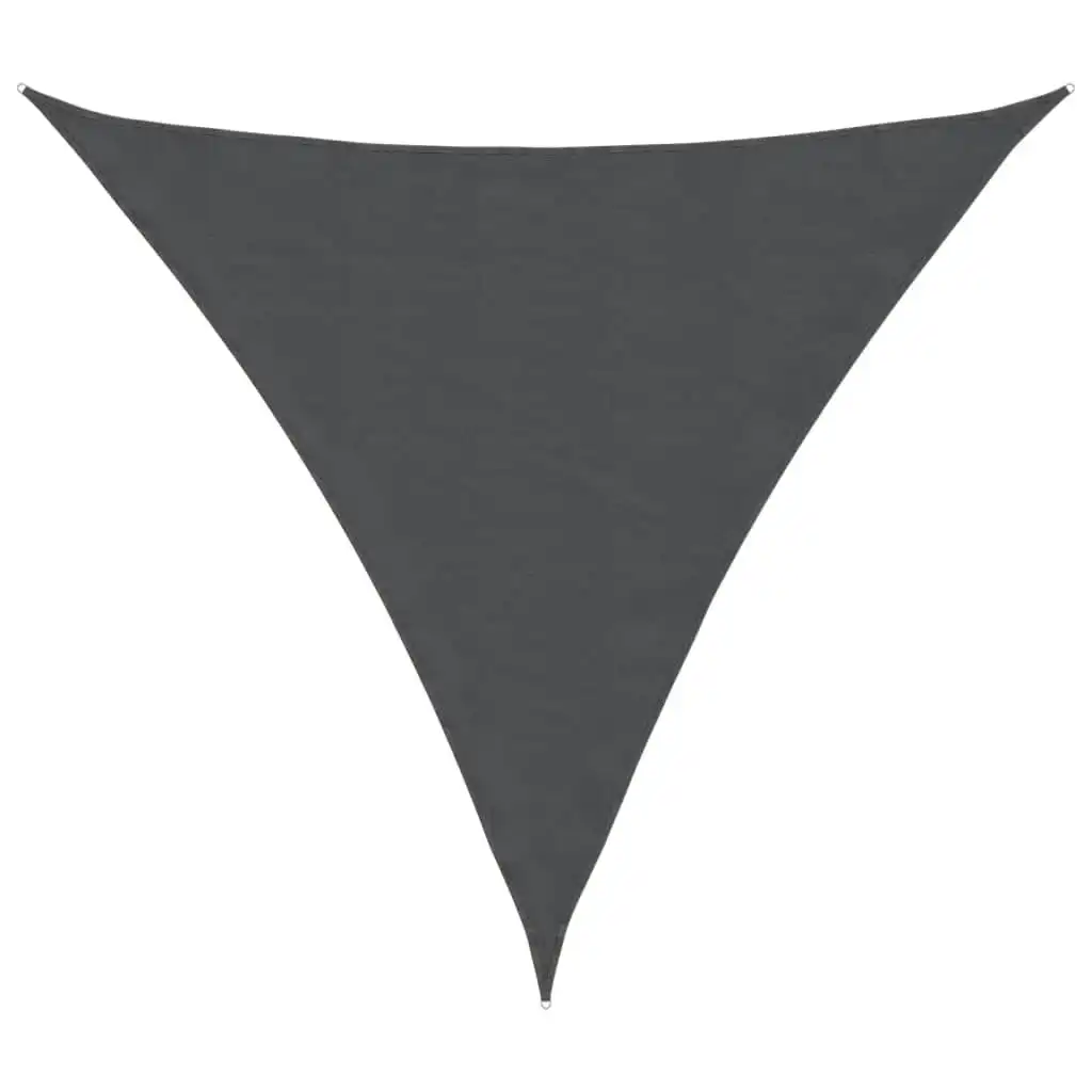 Sunshade Sail Oxford Fabric Triangular 3.6x3.6x3.6 m Anthracite 42305