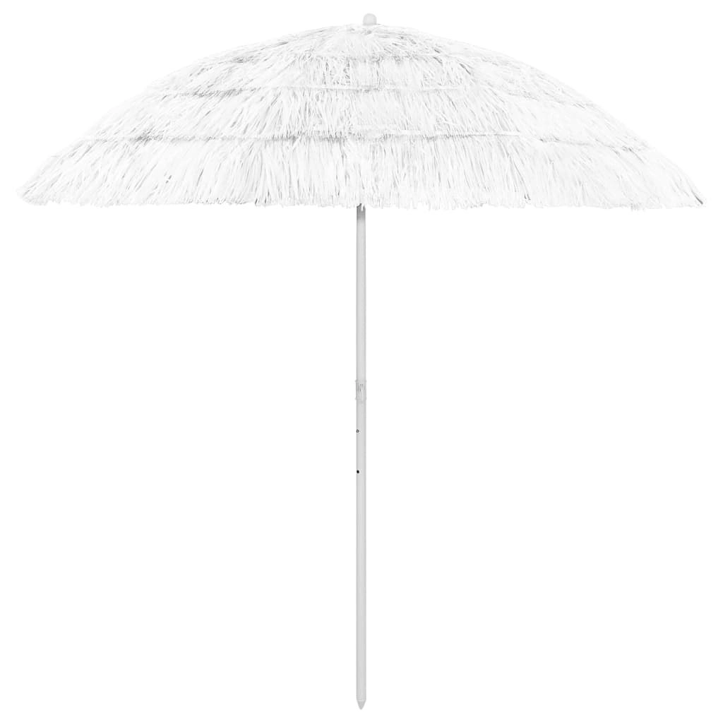 Hawaii Beach Umbrella White 240 cm 314701