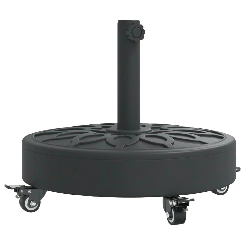 Parasol Base with Wheels for ÃƒËœ38 / 48 mm Poles 27 kg Round 4007976