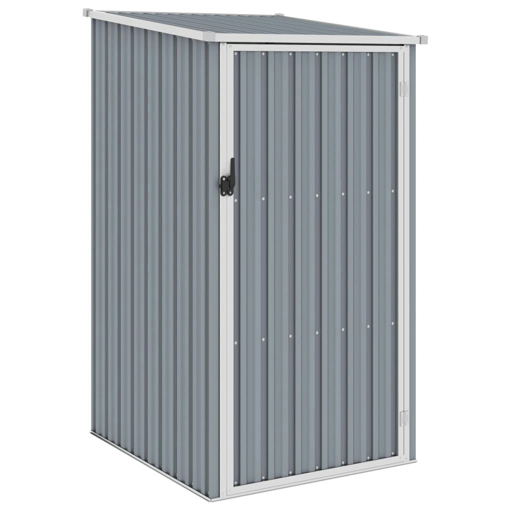 Garden Shed Grey 87x98x159 cm Galvanised Steel 46290