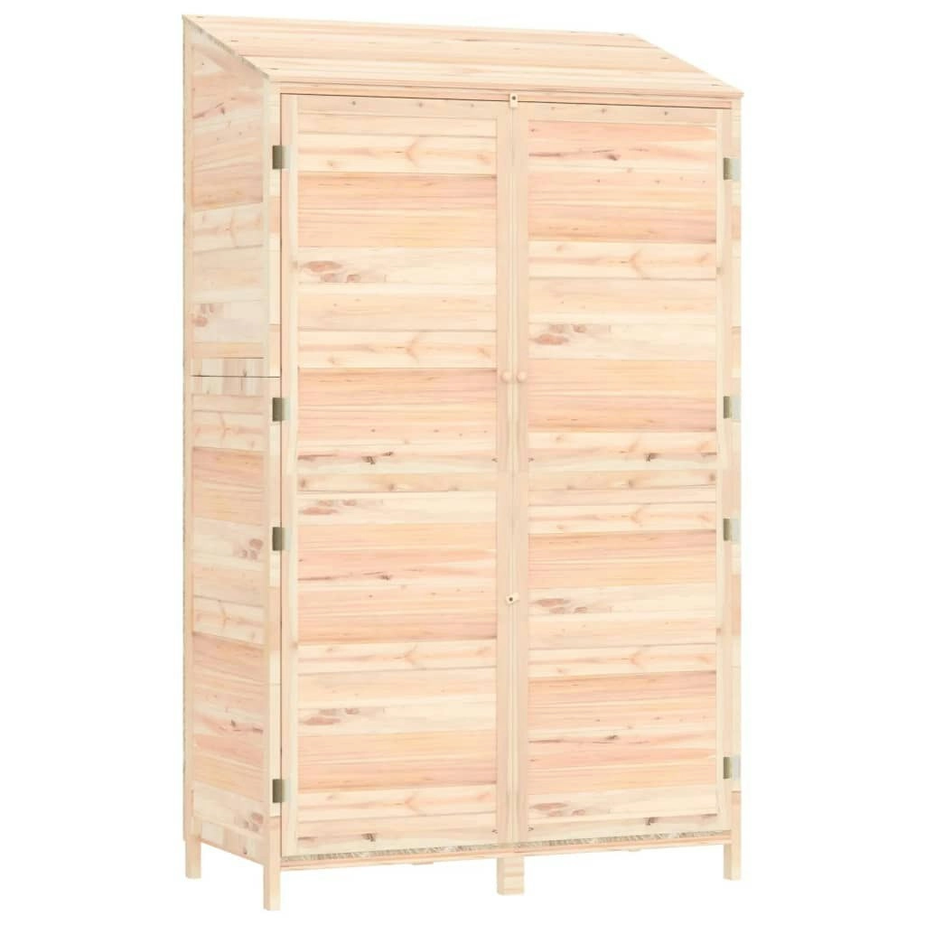 Garden Shed 102x52x174.5 cm Solid Wood Fir 152190