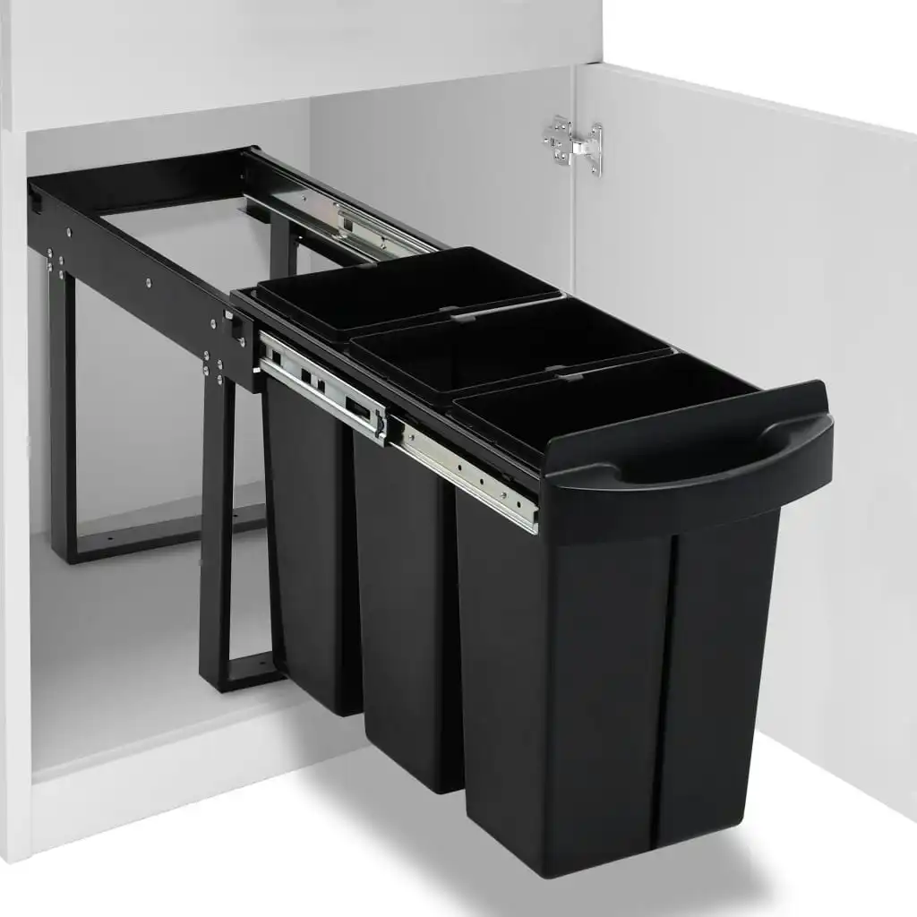 Kitchen Cupboard Pull-out Dustbin Soft-Close 36 L 51180